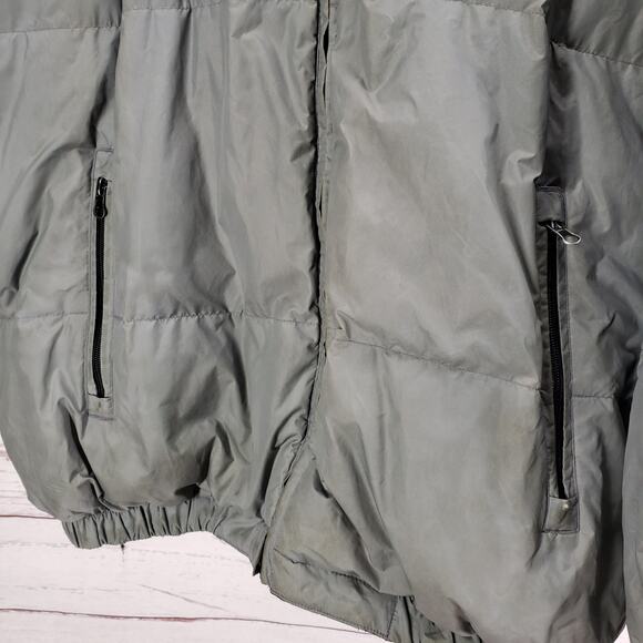 Perry Ellis Portfolio Men's Reversible Down Feather Puffer Jacket Size Large - Picture 7 of 11